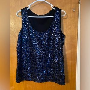 Jessica multicolored sequin tank